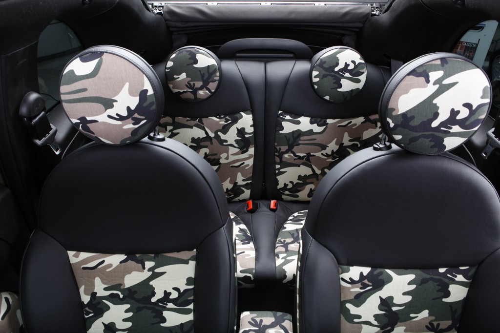 Sellerie Fiat 500 camouflage