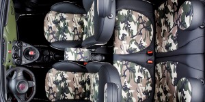 Sellerie Fiat 500 camouflage
