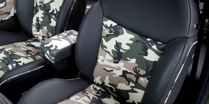 Siège avant Fiat 500 camouflage